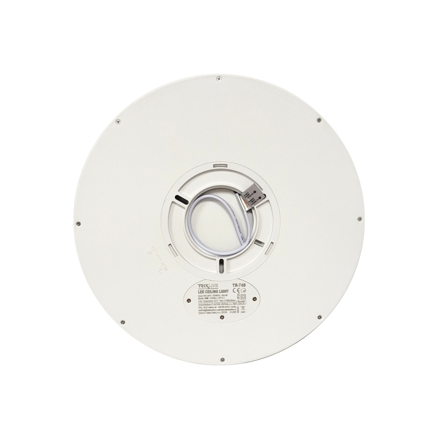 LED Stropní svítidlo LED/24W/230V 3000/4000/6500K pr. 30 cm bílá